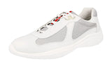 Prada Men's 4E3337 6GW F0J36 Leather Sneaker