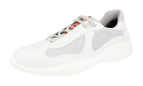 Prada Men's 4E3337 DXF F0J36 Leather Sneaker