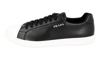 Prada Men's Black Leather Sneaker 4E3339