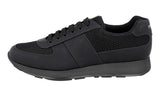 Prada Men's Black Leather Matchrace Sneaker 4E3341