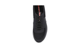 Prada Men's Black Leather Matchrace Sneaker 4E3341