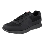 Prada Men's Black Leather Matchrace Sneaker 4E3341