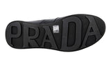 Prada Men's Black Leather Matchrace Sneaker 4E3341