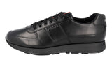 Prada Men's Black Leather Matchrace Sneaker 4E3341