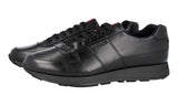 Prada Men's Black Leather Matchrace Sneaker 4E3341