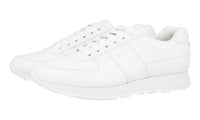 Prada Men's White Leather Matchrace Sneaker 4E3341