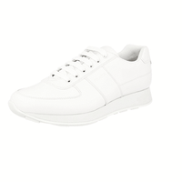 Prada Men's White Leather Matchrace Sneaker 4E3341