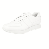 Prada Men's White Leather Matchrace Sneaker 4E3341