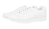 Prada Men's White Leather Matchrace Sneaker 4E3351