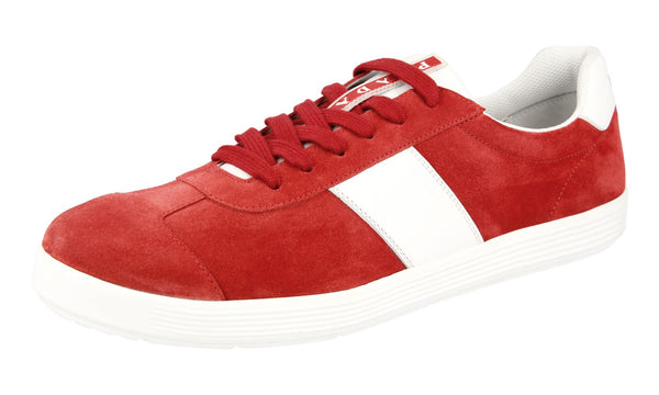 Prada Men's 4E3352 054 F068Z Leather Sneaker