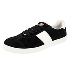 Prada Men's Black Leather Sneaker 4E3352