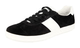 Prada Men's 4E3352 1O2Q F0002 Leather Sneaker