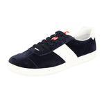 Prada Men's Blue Leather Sneaker 4E3352