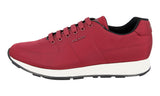 Prada Men's Red Matchrace Sneaker 4E3355