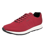 Prada Men's Red Matchrace Sneaker 4E3355