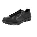 Prada Men's Black Leather Sneaker 4E3356