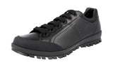 Prada Men's 4E3356 OLV F0002 Leather Sneaker