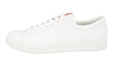 Prada Men's White Leather Sneaker 4E3362