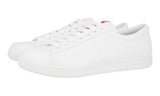 Prada Men's White Leather Sneaker 4E3362