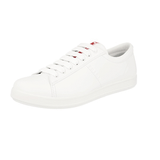 Prada Men's White Leather Sneaker 4E3362