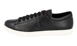 Prada Men's Black Leather Sneaker 4E3362