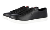 Prada Men's Black Leather Sneaker 4E3362