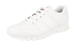 Prada Men's 4E3363 3O9U F0009 Leather Sneaker