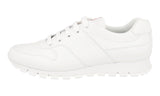 Prada Men's White Leather Matchrace Sneaker 4E3363