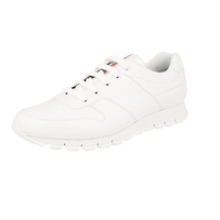 Prada Men's White Leather Matchrace Sneaker 4E3363