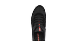 Prada Men's Black Leather Matchrace Sneaker 4E3363