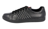 Prada Men's Black Leather Sneaker 4E3366