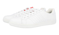 Prada Men's White Leather Sneaker 4E3366