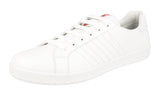 Prada Men's 4E3366 6DT F0009 Leather Sneaker