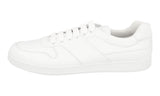 Prada Men's White Leather Sneaker 4E3367