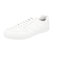 Prada Men's White Leather Sneaker 4E3367