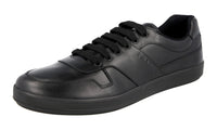 Prada Men's 4E3367 6DT F0002 Leather Sneaker