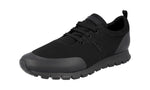 Prada Men's 4E3379 1OT7 F0002 Textile Sneaker