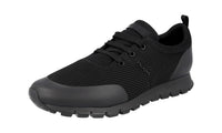 Prada Men's 4E3379 1OT7 F0002 Textile Sneaker