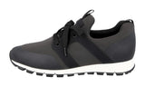 Prada Men's Grey Neoprene Matchrace Sneaker 4E3380