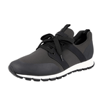 Prada Men's Grey Neoprene Matchrace Sneaker 4E3380