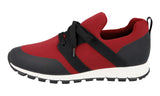 Prada Men's Red Neoprene Matchrace Sneaker 4E3380