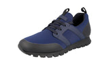 Prada Men's 4E3380 1OCS F0216 Textile Sneaker