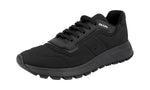 Prada Men's 4E3382 1MNS F0002 Textile Sneaker