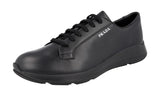 Prada Men's 4E3385 3O9U F0002 Leather Sneaker