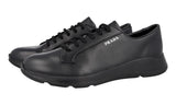 Prada Men's Black Leather Sneaker 4E3385