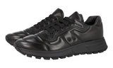 Prada Men's Black Leather Prax01 Sneaker 4E3388