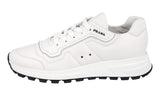 Prada Men's White Leather Prax01 Sneaker 4E3388