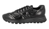 Prada Men's Black Leather Prax01 Sneaker 4E3388