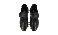 Prada Men's Black Leather Prax01 Sneaker 4E3389