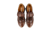 Prada Men's Brown Leather Prax01 Sneaker 4E3389